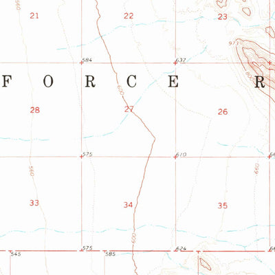United States Geological Survey Aguila Mountains, AZ (1965, 62500-Scale) digital map