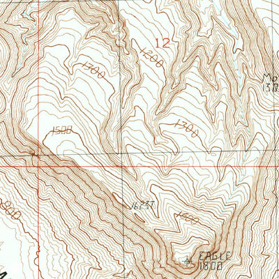 United States Geological Survey Aguila Mountains NE, AZ (1990, 24000-Scale) digital map