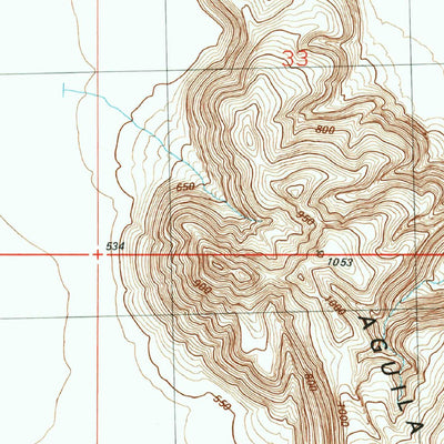 United States Geological Survey Aguila Mountains NW, AZ (1990, 24000-Scale) digital map
