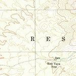 United States Geological Survey Aguirre Peak, AZ (1979, 24000-Scale) digital map