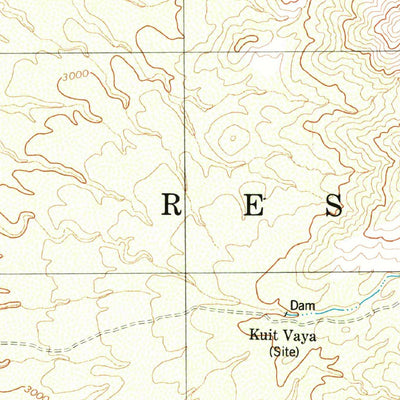 United States Geological Survey Aguirre Peak, AZ (1979, 24000-Scale) digital map