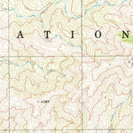 United States Geological Survey Aguirre Peak, AZ (1979, 24000-Scale) digital map