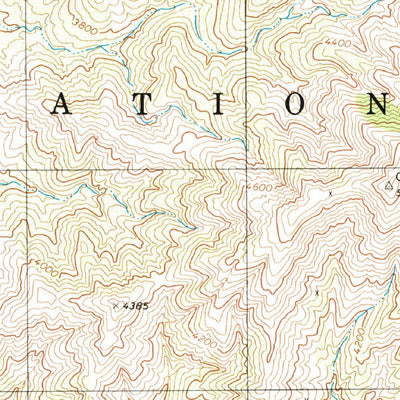 United States Geological Survey Aguirre Peak, AZ (1979, 24000-Scale) digital map