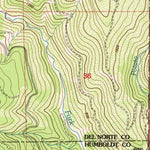 United States Geological Survey Ah Pah Ridge, CA (1997, 24000-Scale) digital map