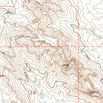 United States Geological Survey Ahles, MT (1960, 24000-Scale) digital map