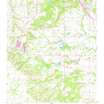 United States Geological Survey Ahloso, OK (1967, 24000-Scale) digital map