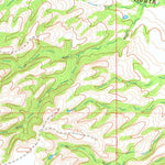 United States Geological Survey Ahloso, OK (1967, 24000-Scale) digital map