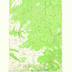 United States Geological Survey Ahsahka, ID (1961, 62500-Scale) digital map