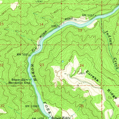 United States Geological Survey Ahsahka, ID (1961, 62500-Scale) digital map