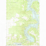 United States Geological Survey Ahsahka, ID (1990, 24000-Scale) digital map