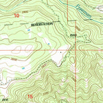 United States Geological Survey Ahsahka, ID (1994, 24000-Scale) digital map