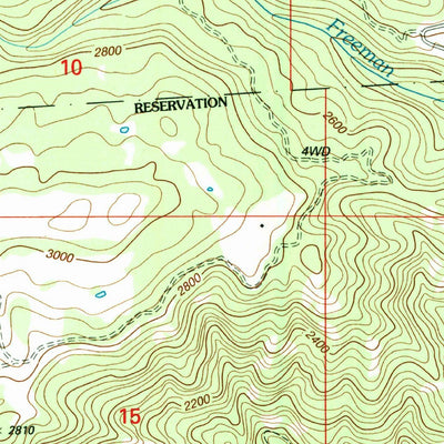 United States Geological Survey Ahsahka, ID (1994, 24000-Scale) digital map
