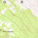 United States Geological Survey Ahumoa, HI (1982, 24000-Scale) digital map