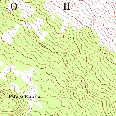 United States Geological Survey Ahumoa, HI (1982, 24000-Scale) digital map