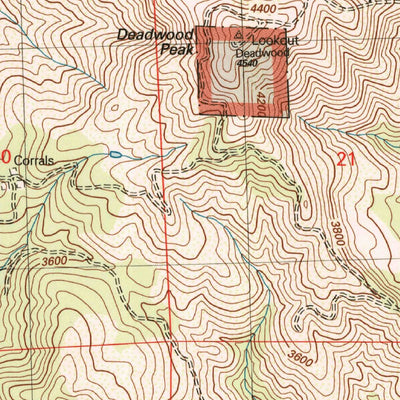 United States Geological Survey Ahwahnee, CA (2004, 24000-Scale) digital map