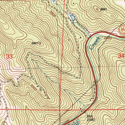 United States Geological Survey Ahwahnee, CA (2004, 24000-Scale) digital map