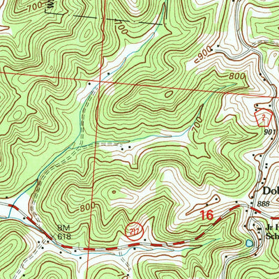 United States Geological Survey Aid, OH (2002, 24000-Scale) digital map