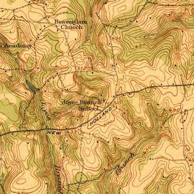 United States Geological Survey Aiken, SC (1921, 62500-Scale) digital map