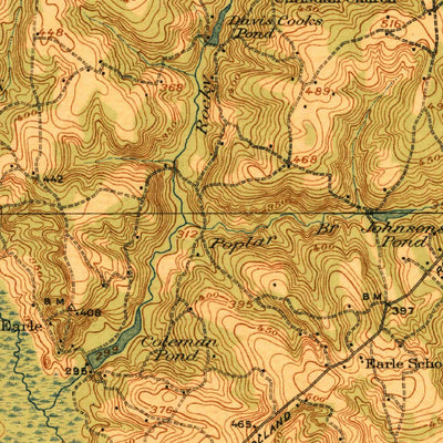 United States Geological Survey Aiken, SC (1921, 62500-Scale) digital map