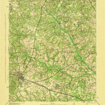 United States Geological Survey Aiken, SC (1943, 62500-Scale) digital map