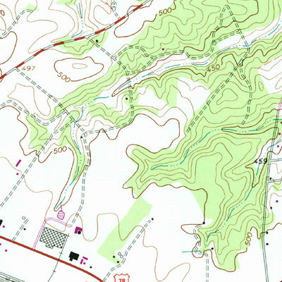 United States Geological Survey Aiken, SC (1964, 24000-Scale) digital map