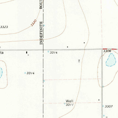 United States Geological Survey Aiken, TX (1968, 24000-Scale) digital map