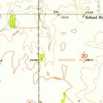 United States Geological Survey Ainsworth, NE (1954, 24000-Scale) digital map