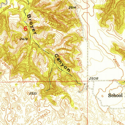 United States Geological Survey Ainsworth NW, NE (1954, 24000-Scale) digital map