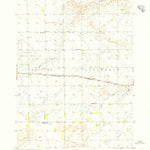 United States Geological Survey Ainsworth SW, NE (1954, 24000-Scale) digital map