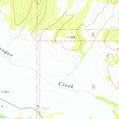 United States Geological Survey Airlie North, OR (1974, 24000-Scale) digital map