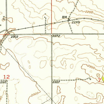 United States Geological Survey Airway Heights, WA (1954, 24000-Scale) digital map