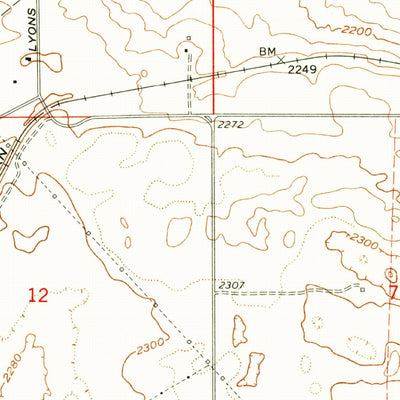 United States Geological Survey Airway Heights, WA (1963, 24000-Scale) digital map