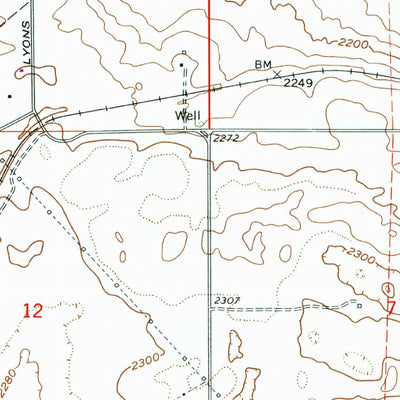 United States Geological Survey Airway Heights, WA (1973, 24000-Scale) digital map