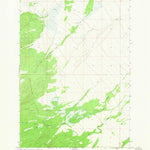 United States Geological Survey Ajax Ranch, MT (1966, 24000-Scale) digital map