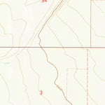 United States Geological Survey Ajax Ranch, MT (1966, 24000-Scale) digital map