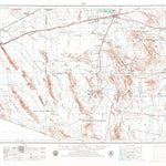 United States Geological Survey Ajo, AZ (1953, 250000-Scale) digital map