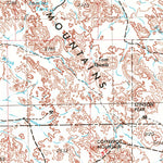 United States Geological Survey Ajo, AZ (1953, 250000-Scale) digital map