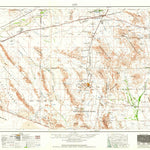United States Geological Survey Ajo, AZ (1958, 250000-Scale) digital map