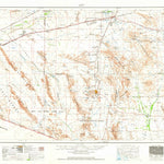 United States Geological Survey Ajo, AZ (1962, 250000-Scale) digital map