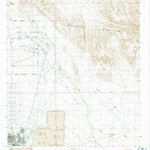 United States Geological Survey Ajo North, AZ (1990, 24000-Scale) digital map