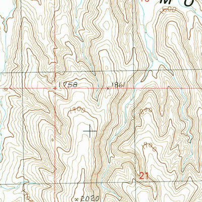 United States Geological Survey Ajo North, AZ (1990, 24000-Scale) digital map