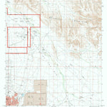 United States Geological Survey Ajo North, AZ (1996, 24000-Scale) digital map