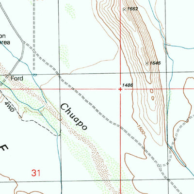 United States Geological Survey Ajo North, AZ (1996, 24000-Scale) digital map