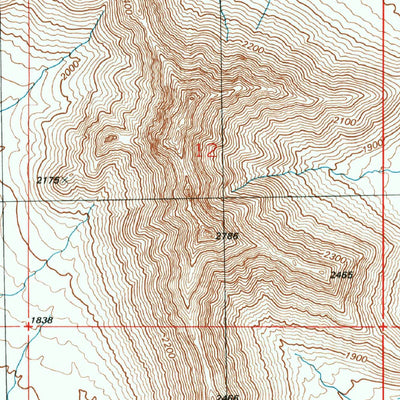 United States Geological Survey Ajo South, AZ (1996, 24000-Scale) digital map