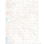 United States Geological Survey Akaska SW, SD (1968, 24000-Scale) digital map