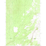 United States Geological Survey Akawa Butte, OR (1962, 24000-Scale) digital map