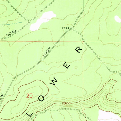 United States Geological Survey Akawa Butte, OR (1962, 24000-Scale) digital map