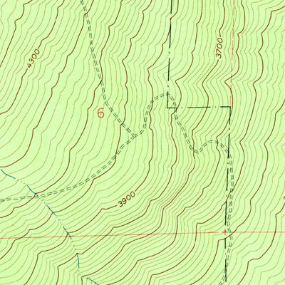 United States Geological Survey Akawa Butte, OR (1962, 24000-Scale) digital map