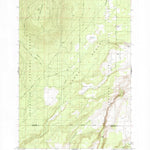 United States Geological Survey Akawa Butte, OR (1985, 24000-Scale) digital map