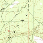 United States Geological Survey Akawa Butte, OR (1985, 24000-Scale) digital map